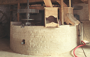 Equipment on the lower floor