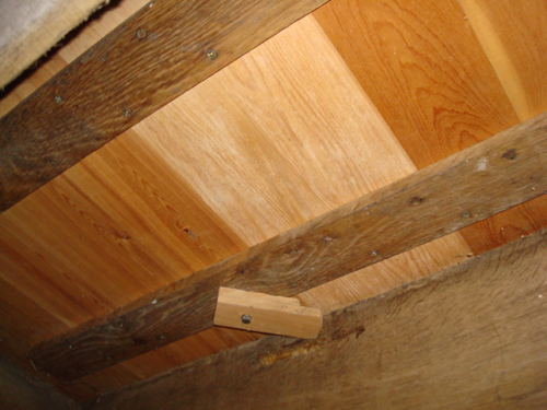 Trapdoor (view from underneath)